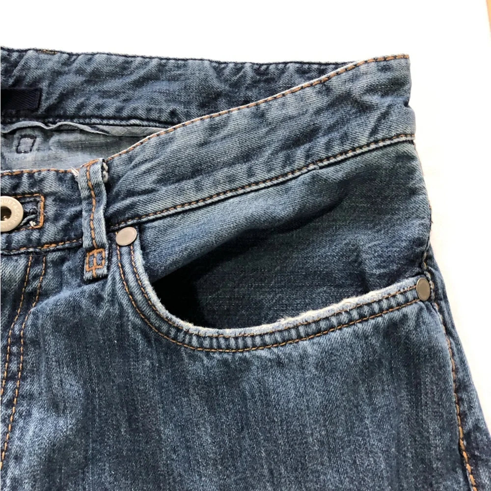 Incotex five regular straight leg 34x30 mens jeans cotton casual minimalist